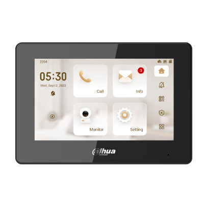 Indoor Monitor with Touch Screen Interface